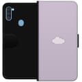 Miniatyrbillede 1 af 3: Samsung Galaxy A11 Tegnebogsetui Lilla Sky - minimalistisk sky på lilla baggrund