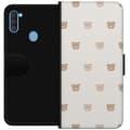 Miniatyrbillede 1 af 3: Samsung Galaxy A11 Tegnebogsetui Teddybaggrund - søde teddybjørne mod en blød baggrund