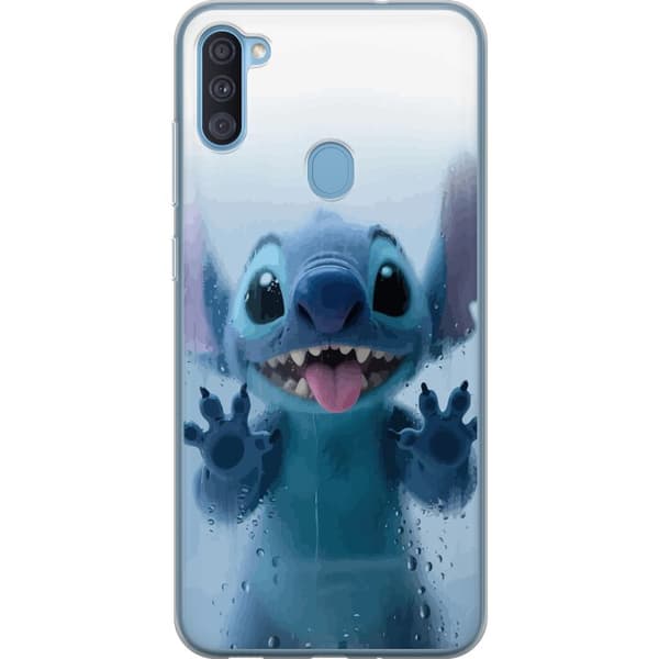 Samsung Galaxy A11 Läpinäkyvä kuori Ommel ikkunassa suloisessa tyylissä