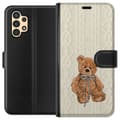 Miniatyrbillede 1 af 3: Samsung Galaxy A13 Tegnebogsetui Lille Teddy – klassisk teddy i enkel design