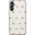 Miniatyrbilde 1 av 3: Samsung Galaxy A15 5G Gjennomsiktig deksel Teddybakgrunn - søte teddybjørner mot en myk bakgrunn