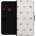 Pikkukuva 1 / 3: Samsung Galaxy A20s Lompakkokotelo Teddy-tausta - söpöt teddykarhut pehmeällä taustalla