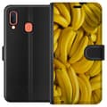 Pikkukuva 1 / 3: Samsung Galaxy A20e Lompakkokotelo Banaani kuvio