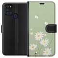 Miniatyrbild 1 av 3: Samsung Galaxy A21s Plånboksfodral Prästkragar – blommigt mönster i svensk sommarstil
