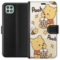 Pikkukuva 1 / 3: Samsung Galaxy A22 5G Lompakkokotelo Nalle Pooh - klassinen karhumotiivi uudessa tulkinnassa