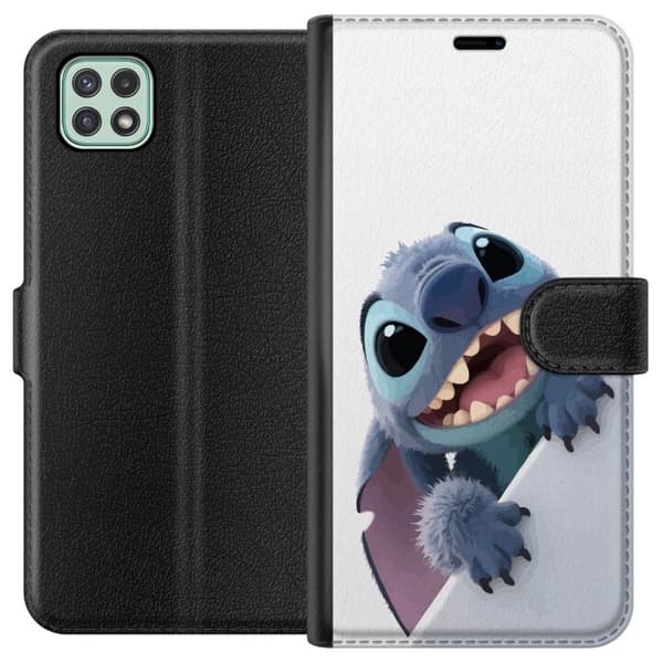 Samsung Galaxy A22 5G Lompakkokotelo Iloinen Ommel