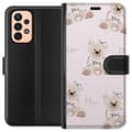 Miniatyrbild 1 av 3: Samsung Galaxy A23 Plånboksfodral Teddy Dior Vibes – lyxig nalle i fashionstil