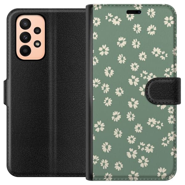 Samsung Galaxy A23 Plånboksfodral Blomsterdröm – färgglatt blommönster
