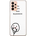 Miniatyrbild 1 av 3: Samsung Galaxy A23 5G Genomskinligt Skal You Don’t Know My Password – edgy textmotiv med attityd
