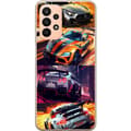 Miniatyrbillede 1 af 3: Samsung Galaxy A23 5G Gennemsigtig cover Rallyfeber - fartfyldt motiv med rallybiler