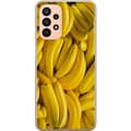 Miniatyrbild 1 av 3: Samsung Galaxy A23 5G Genomskinligt Skal Banana Pattern – lekfullt mönster med gula bananer