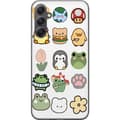 Miniatyrbild 1 av 3: Samsung Galaxy A24 4G Genomskinligt Skal Kawaii Friends – söta figurer i japansk stil