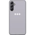 Miniatyrbild 1 av 3: Samsung Galaxy A24 4G Genomskinligt Skal Lila Blomminimalism – stilrent blommotiv på lila bakgrund