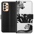 Miniatyrbillede 1 af 3: Samsung Galaxy A33 5G Tegnebogsetui Leopard Faces