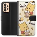Miniatyrbillede 1 af 3: Samsung Galaxy A33 5G Tegnebogsetui Nalle Pooh-stil - klassisk bjørnemotiv i en ny fortolkning