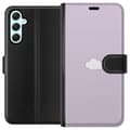 Miniatyrbillede 1 af 3: Samsung Galaxy A34 Tegnebogsetui Lilla Sky - minimalistisk sky på lilla baggrund