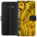 Miniatyrbillede 1 af 3: Samsung Galaxy A3 (2017) Tegnebogsetui Banan mønster