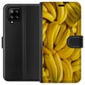 Miniatyrbild 1 av 3: Samsung Galaxy A42 5G Plånboksfodral Banana Pattern – lekfullt mönster med gula bananer