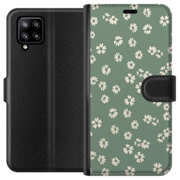 Samsung Galaxy A42 5G Lommeboketui Blomsterdrøm - Fargerikt Blomstermønster