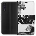 Pikkukuva 1 / 3: Samsung Galaxy A50 Lompakkokotelo Leopard Faces