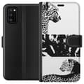 Miniatyrbild 1 av 3: Samsung Galaxy A41 Plånboksfodral Leopard Faces – trendigt mönster med leopardansikten
