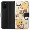 Miniatyrbillede 1 af 3: Samsung Galaxy A41 Tegnebogsetui Nalle Pooh-stil - klassisk bjørnemotiv i en ny fortolkning