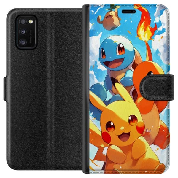 Samsung Galaxy A41 Plånboksfodral Pocket Creatures – inspirerat av Pokémon utan att nämna namnet