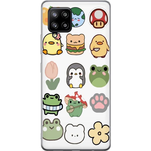 Samsung Galaxy A42 5G Gennemsigtig cover Kawaii Friends