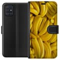 Miniatyrbilde 1 av 3: Samsung Galaxy A51 Lommeboketui Banana mønster