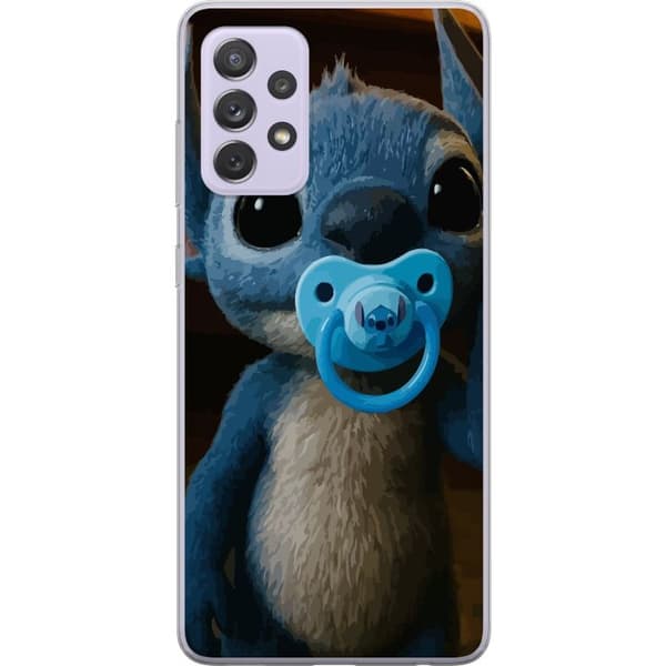 Samsung Galaxy A52s 5G Gennemsigtig cover Stitch & Napp - babytema med sød karakter