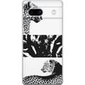 Miniatyrbillede 1 af 3: Google Pixel 7a Gennemsigtig cover Leopard Faces