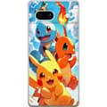 Miniatyrbilde 1 av 3: Google Pixel 7a Gjennomsiktig deksel Pocket Creatures - inspirert av Pokémon uten å nevne navnet