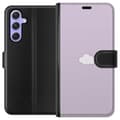 Pikkukuva 1 / 3: Samsung Galaxy A54 Lompakkokotelo Lila Pilvi - minimalistinen pilvi lila taustalla
