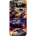 Miniatyrbillede 1 af 3: Samsung Galaxy A55 Gennemsigtig cover Rallyfeber - fartfyldt motiv med rallybiler