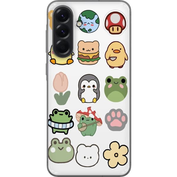 Samsung Galaxy A56 Gjennomsiktig deksel Kawaii Friends