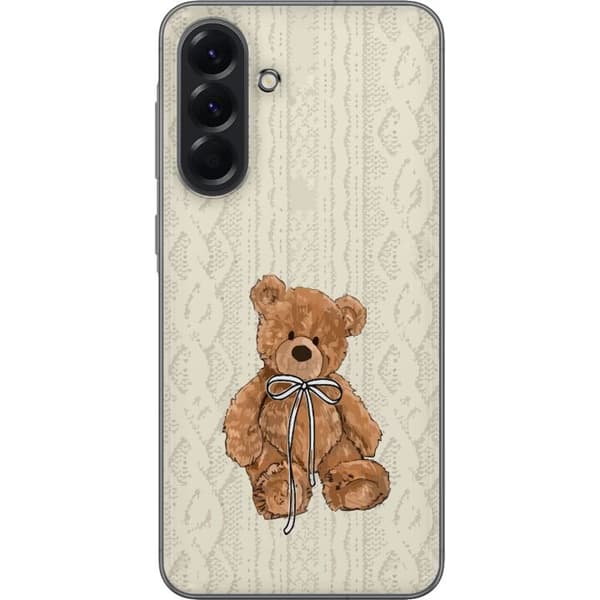 Samsung Galaxy A56 Gjennomsiktig deksel Liten Bamse – klassisk bamse i enkel design
