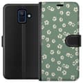 Pikkukuva 1 / 3: Samsung Galaxy A6 (2018) Lompakkokotelo Kukkaisunelma - Värikäs Kukkakuvio