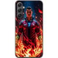 Pikkukuva 1 / 3: Samsung Galaxy A35 Läpinäkyvä kuori Ronaldo Inferno - jalkapallolegenda liekeissä