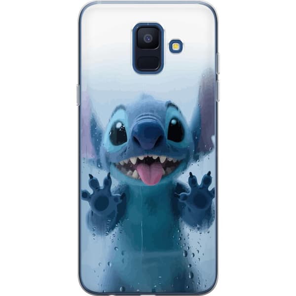 Samsung Galaxy A6 (2018) Läpinäkyvä kuori Ommel ikkunassa suloisessa tyylissä