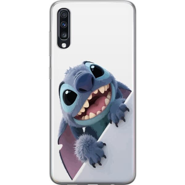 Samsung Galaxy A70 Gjennomsiktig deksel Glad Stitch