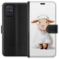Miniatyrbilde 1 av 3: Samsung Galaxy A71 Lommeboketui  Søtt Lam - tegneseriestil for barn og babyprodukter