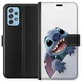 Miniatyrbild 1 av 3: Samsung Galaxy A72 5G Plånboksfodral Happy Stitch – glad figur med charmig uttryck