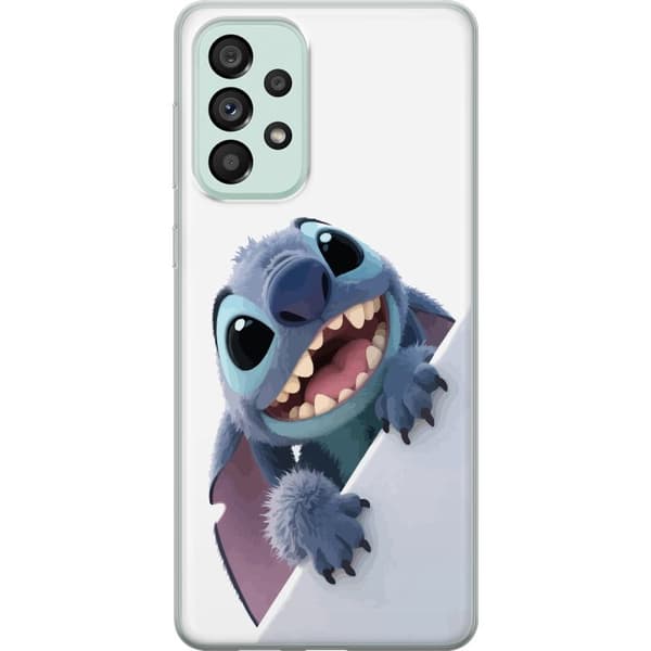 Samsung Galaxy A73 5G Gjennomsiktig deksel Glad Stitch