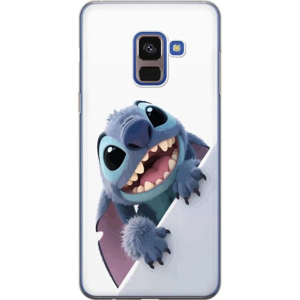 Samsung Galaxy A8 (2018) Gennemsigtig cover Lykkelig Sting