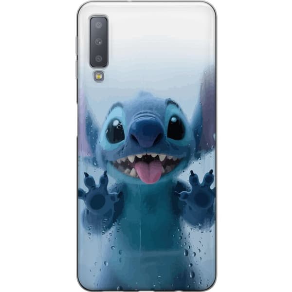 Samsung Galaxy A7 (2018) Läpinäkyvä kuori Ommel ikkunassa suloisessa tyylissä