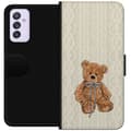 Miniatyrbild 1 av 3: Samsung Galaxy A82 5G Plånboksfodral Liten Nalle – klassisk nalle i enkel design