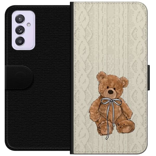 Samsung Galaxy A82 5G Plånboksfodral Liten Nalle – klassisk nalle i enkel design