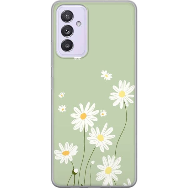Samsung Galaxy A82 5G Läpinäkyvä kuori Papukaijanpaparit - kukallinen kuviointi ruotsalaiseen kesätyyliin