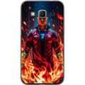 Pikkukuva 1 / 3: Samsung Galaxy Core Prime Läpinäkyvä kuori Ronaldo Inferno - jalkapallolegenda liekeissä