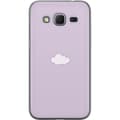 Miniatyrbillede 1 af 3: Samsung Galaxy Core Prime Gennemsigtig cover Lilla Sky - minimalistisk sky på lilla baggrund